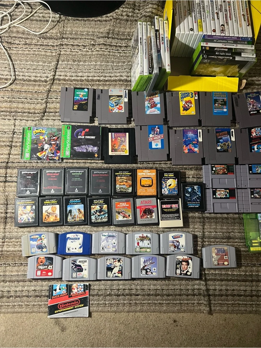 Lot ofVideo Games all included the games in the pictures